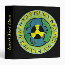 Earth Day Warning Avery Binder binders