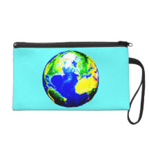 Earth Day Wristlet Purses