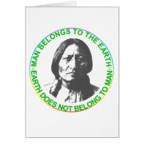 Earth does not belong to man cards