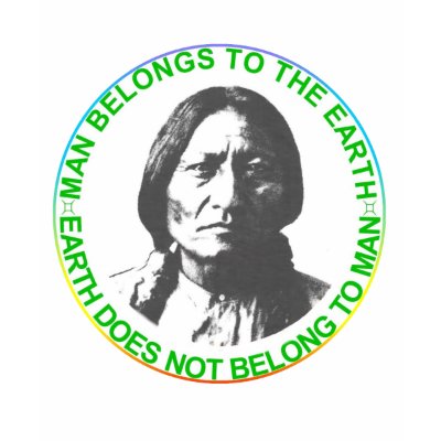 Earth does not belong to man t shirts by Dream_Weaver