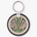 Earth Dragon Keychain
