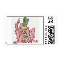 Earth Dragon Stamp by ami_bluecrystal Earth Dragon Stamp