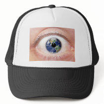 Earth Eye hat by teebag Earth Eye hat