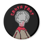 Earth Fart Volcano magnets