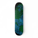 Earth Fingerprint Skateboard