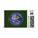 Earth Flag Stamp