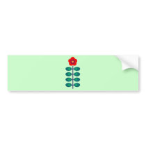 Earth Flower bumper stickers by starryseas Earth Flower bumper stickers
