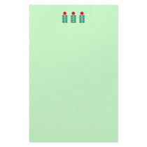 Earth Flower Stripe stationery