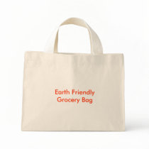Earth Friendly Grocery Bag by JessicaInSeattle Earth Friendly Grocery Bag