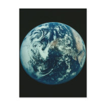 Earth from Space Post Card