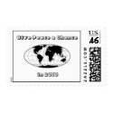 Earth - Give Peace a Chance in 2010 Postage postage by JuJuGarden Earth - Give Peace a Chance in 2010 Postage postage