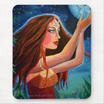 Earth goddess Mouse Mat mousepads by SusanRodio Earth goddess Mouse Mat mousepads