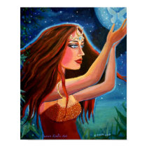 Earth goddess Print