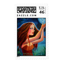 Earth Goddess - US Stamp stamps