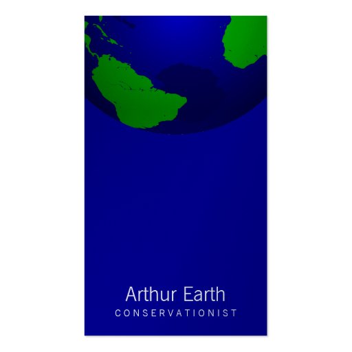 Earth Graphic Business Card Templates