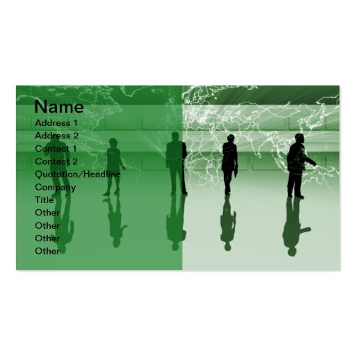 Earth_Green_2_vers Business Card Templates