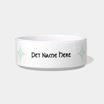 Earth (green) pet bowls