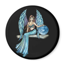 Earth Guardian Angel Fairy Refrigerator Magnet
