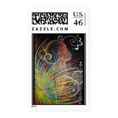 Earth - Haitian Island Spirits Stamp by nazaire2