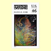 Earth - Haitian Island Spirits stamps