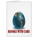 Earth Handle With Care Card by Curious_Dreams Earth Handle With Care Card