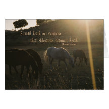 Earth Hath No Sorrow - Sympathy Card