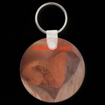 Earth Heart Keychain