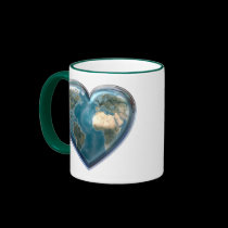 Earth Heart Mug mugs