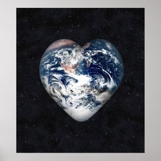 Earth Heart print