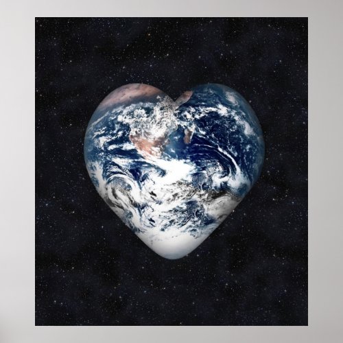 Earth Heart print