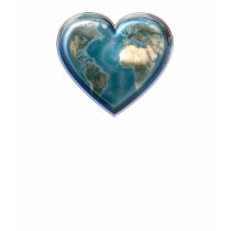 Earth Heart T-Shirt by Curious_Dreams Earth Heart T-Shirt