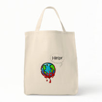 Earth (Help) bags by TeeZazzle Earth (Help) bags