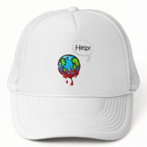 Earth (Help) hats by TeeZazzle Earth (Help) hats