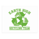 Earth High Recycling Team Post Card
