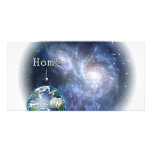 Earth Home Personalized Photo Card