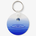 earth in a water drop keychains by dakini earth in a water drop keychains