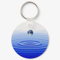 earth in a water drop keychains by dakini earth in a water drop keychains