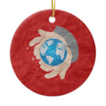 EARTH IN MY HANDS ornaments