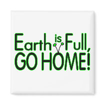 Earth Is Full magnets