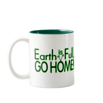 Earth Is Full mugs