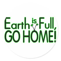 Earth Is Full stickers