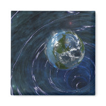 Earth is in Trouble magnets by packratgraphics Earth is in Trouble magnets