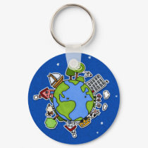 earth keychains by cfkaatje earth keychains