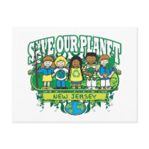 Earth Kids New Jersey postcards by greenprideearthkids Earth Kids New Jersey postcards