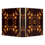 Earth Lava Fire Monogram Album Binder