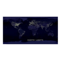 Earth Lights posters by Prometheus Earth Lights posters