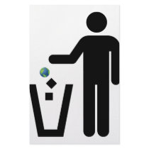 Earth Litter Disposal Stationery Paper