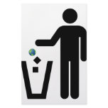 Earth Litter Disposal Stationery Paper