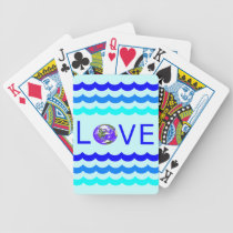 Earth love playing cards playing cards