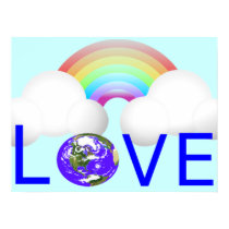 Earth love poster posters